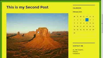 WordPress Basics  -  How to customize Twenty Sixteen default WordPress theme 6