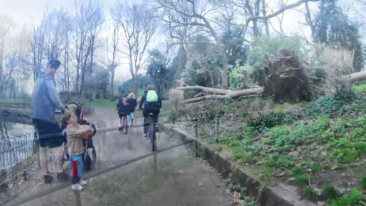 Liverpool Loop Line, cycle ride. Rice Lane to Walton Hall Park 28/03/22. (short version) 1080p60 HD