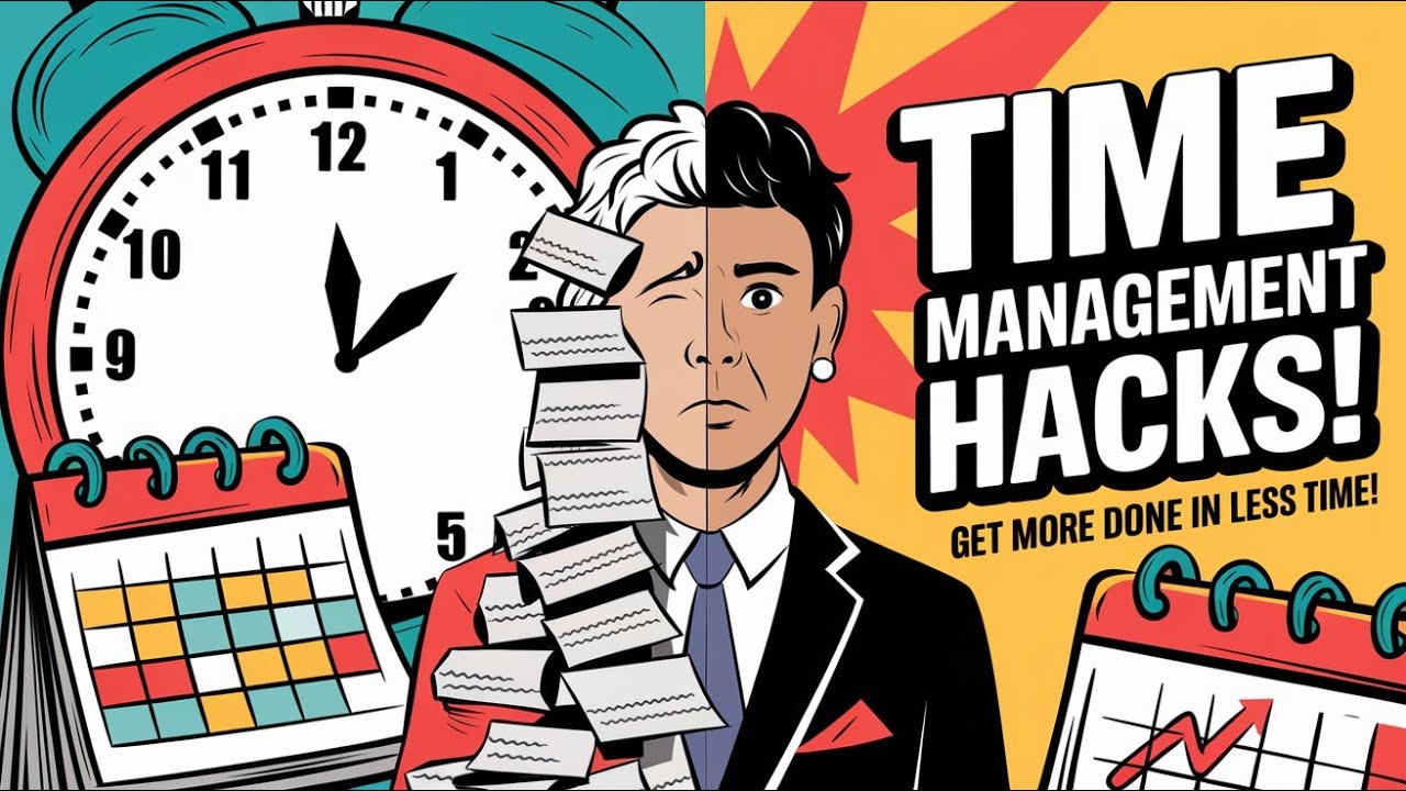 Time Management Hacks: 6 Ways to Get More Done in Less Time - YouTube