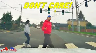 DUMB PEDESTRIANS THINK THEY CAN'T GET RUN OVER