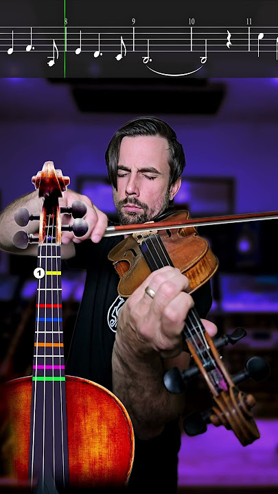 🎻 Reflections - Toshifumi Hinata Violin Tutorial with Sheet Music and Violin Tabs🤘