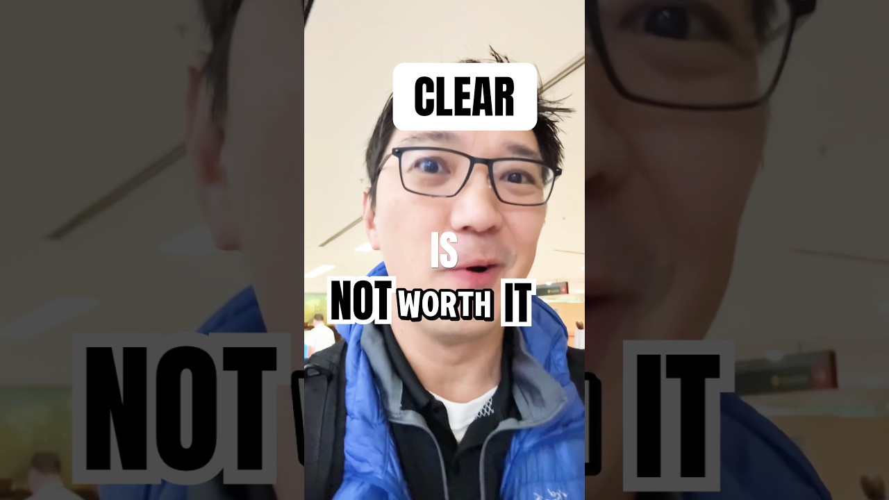 Don’t get Clear, TSA precheck is good enough!!! (147/365) 