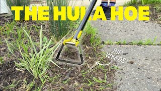 The Hula Hoe: 2 hrs of Weeding in 30 minutes! Testing the Garden Looped Hoe