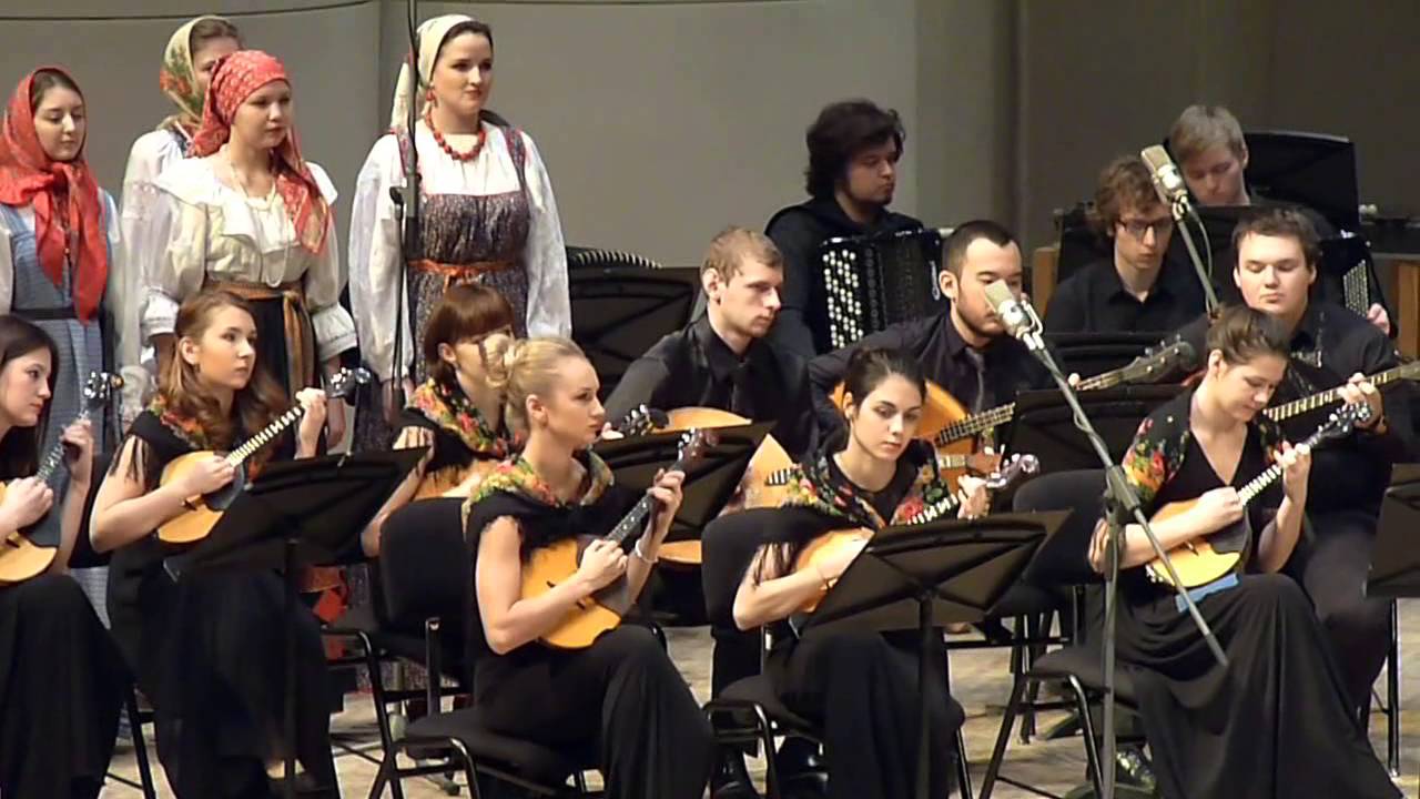 03 - Народный хор и Русский народный оркестр РАМ им.Гнесиных. С ...