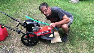 Assembling The DR Trimmer Mower  #30