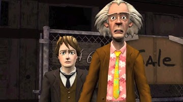 Back to the Future - The Game - Episode 5 - OUTATIME - Walkthrough Part 8