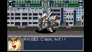 Super Robot Taisen Original Generation (Ryusei) Walkthrough Part 1
