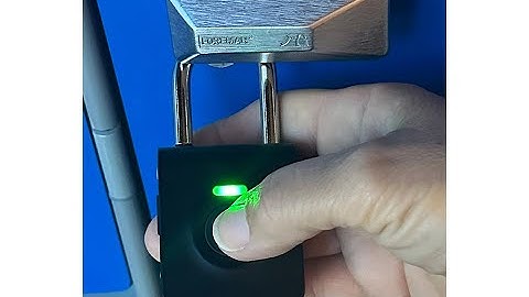 Fingerprint Padlock