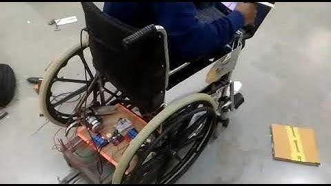 Gesture control wheel chair first test with Arduino and mpu6050