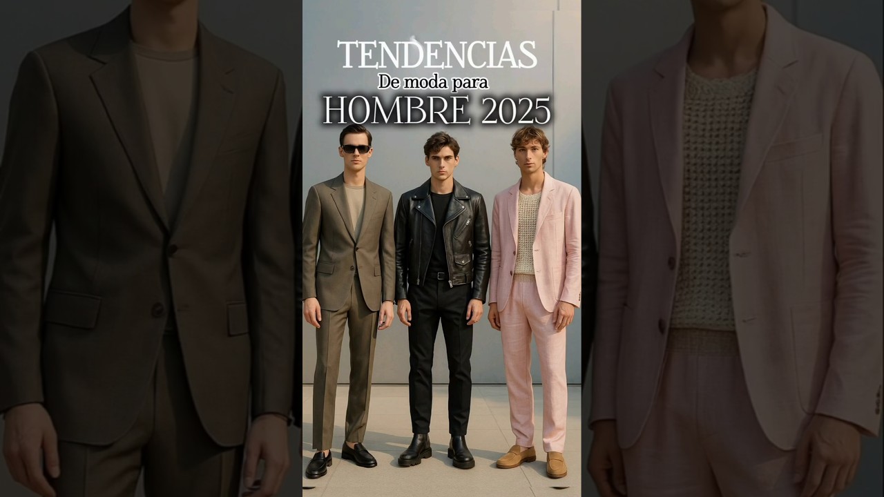 🎸‼️TENDENCIAS de moda para HOMBRE 2025‼️😮😍que están arrasando este 2025  