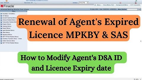 How to Renew Agent