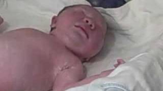 Emma's First Bath