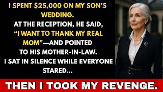 Information I spent 25000 on my sons wedding what he did next shattered me. Update