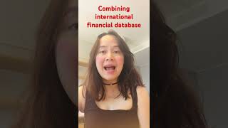 How to combine data across international financial database Find that common IDs of securities!