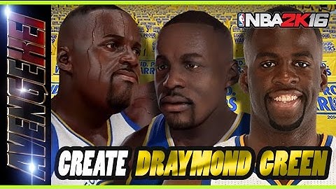 NBA2K16 - How to create Draymond Green