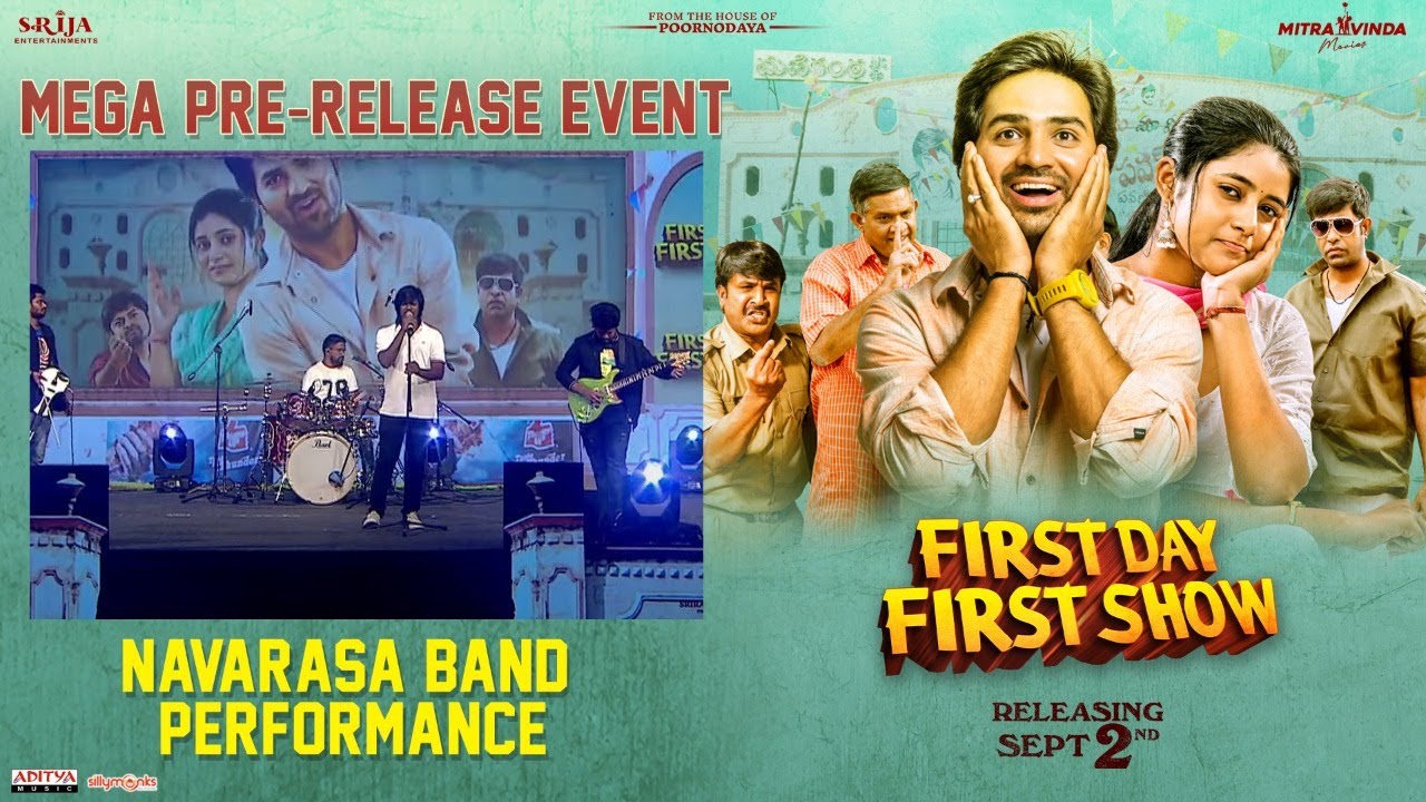 Navarasa Band Performance @ First Day First Show Mega Pre Release Event LIVE
