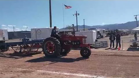 Arizona Flywheelers' Roger Sommers Pulls with 1957...