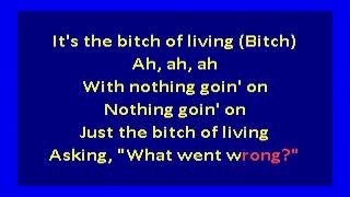 Spring Awakening  - Bitch of Living (karaoke)
