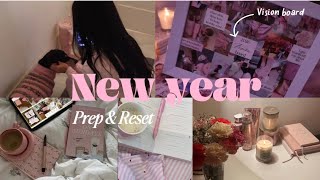 Details 2026 reset and prep with me | vision board | setting goals | planning and more  Guide