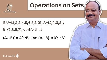 U={1,2,3,4,5,6,7,8,9}, A={2,4,6,8},B={2,3,5,7} verify that (A u B)