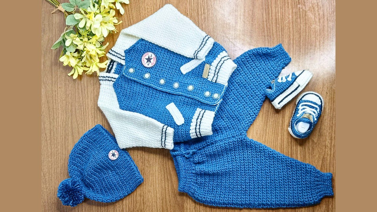 Touca para bebê - kit Pedro