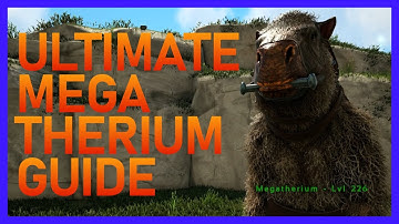 Best way to tame a Megatherium in Ark 2023