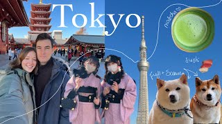 Tokyo vlog - FIRST TIME IN JAPAN🍡🍵🇯🇵 (travel vlog)
