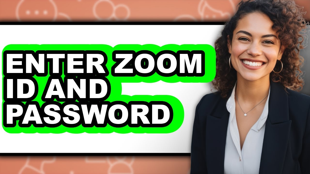 Zoom Passcode Examples How to Enter Zoom Id and Password (easy Method) - YouTube