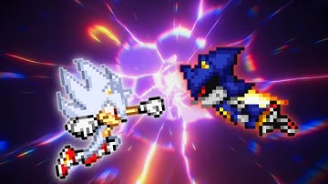 Sonic Chaos V3 RN OP(All Form) VS Metal Sonic OP(All Form) in Jump Force Mugen