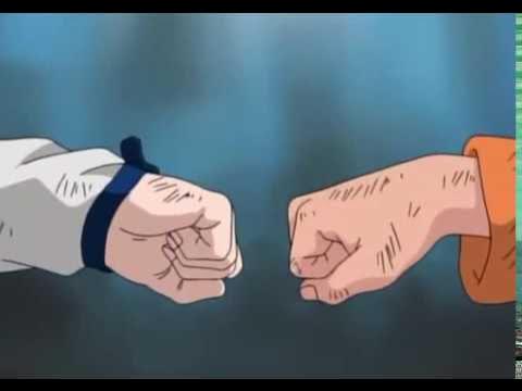 Naruto & Sasuke Fist Bump - YouTube