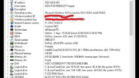 Find Model, Serial, MAC, IP, Host Name, RAM, HDD, CPU & all details of your PC/Laptop in 1 Click