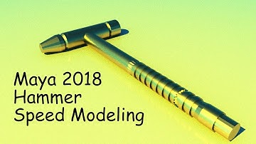 Autodesk Maya 2018 Hammer Speed Modeling