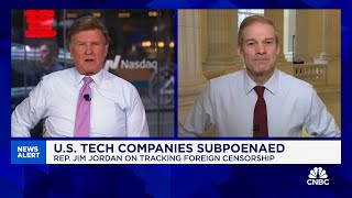 Rep. Jim Jordan on foreign censorship probe: We want to protect the 1A rights of Americans