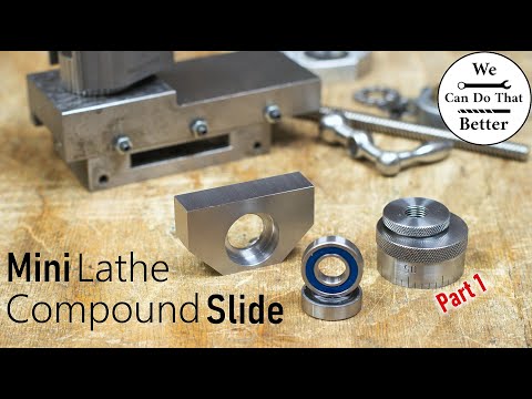 How Everything Begun: Redoing The Mini Lathe Compound Slide. Again Yes, Again! Part 12