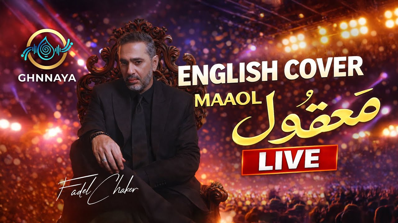 Ma’oul | فضل شاكر - معقول | English Cover | LIVE | GHNNAYA