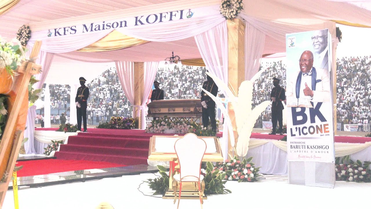 BOSOLO TELEVISION | EN DIRECT DU STADE TATA RAPHAEL | DERNIERS HOMMAGES AU PATRIARCHE BARUTI KASONGO