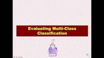 MultiClass Classification Evaluation