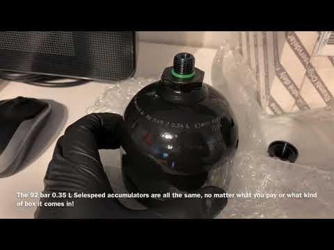 Lamborghini Gallardo E-Gear Accumulator Replacement Lamborghini Gallardo E-Gear Accumulator Replacement