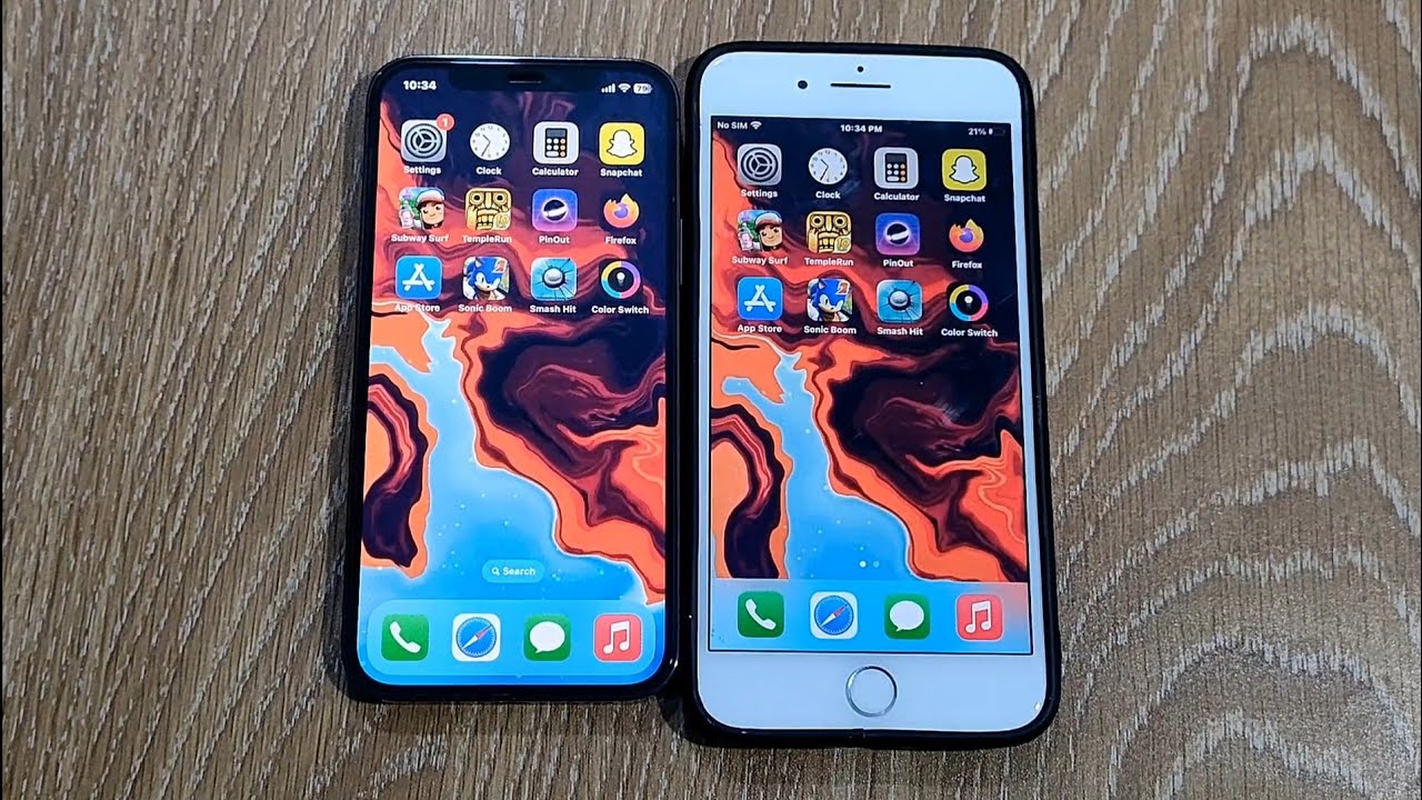 IPHONE 12 PRO vs IPHONE 8 PLUS 🤯 - SPEED TEST 2023 (IOS16.4.1