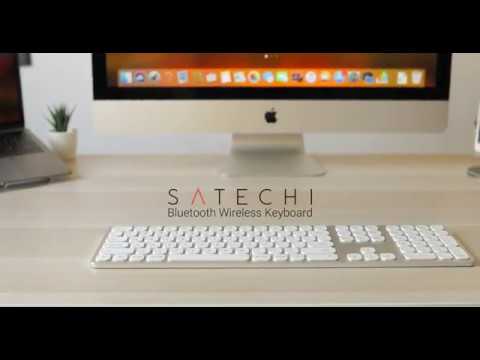 Satechi Aluminum Bluetooth Keyboard for iMac