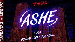 Nec Pc 88 - Ashe © 1988 Quasar Soft - Intro screenshot 5