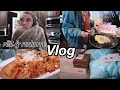 VLOGMAS 18 | resting & recharging, grocery shopping, cooking, unboxing