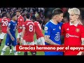 Enzo Fernandez Fight Vs Man United | Garnacho came to defend