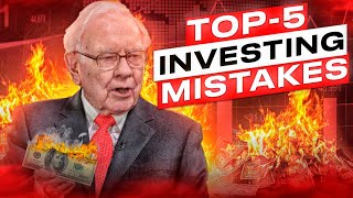 TOP-5 beginner investing mistakes  (DON'T DO THIS) / Financial education