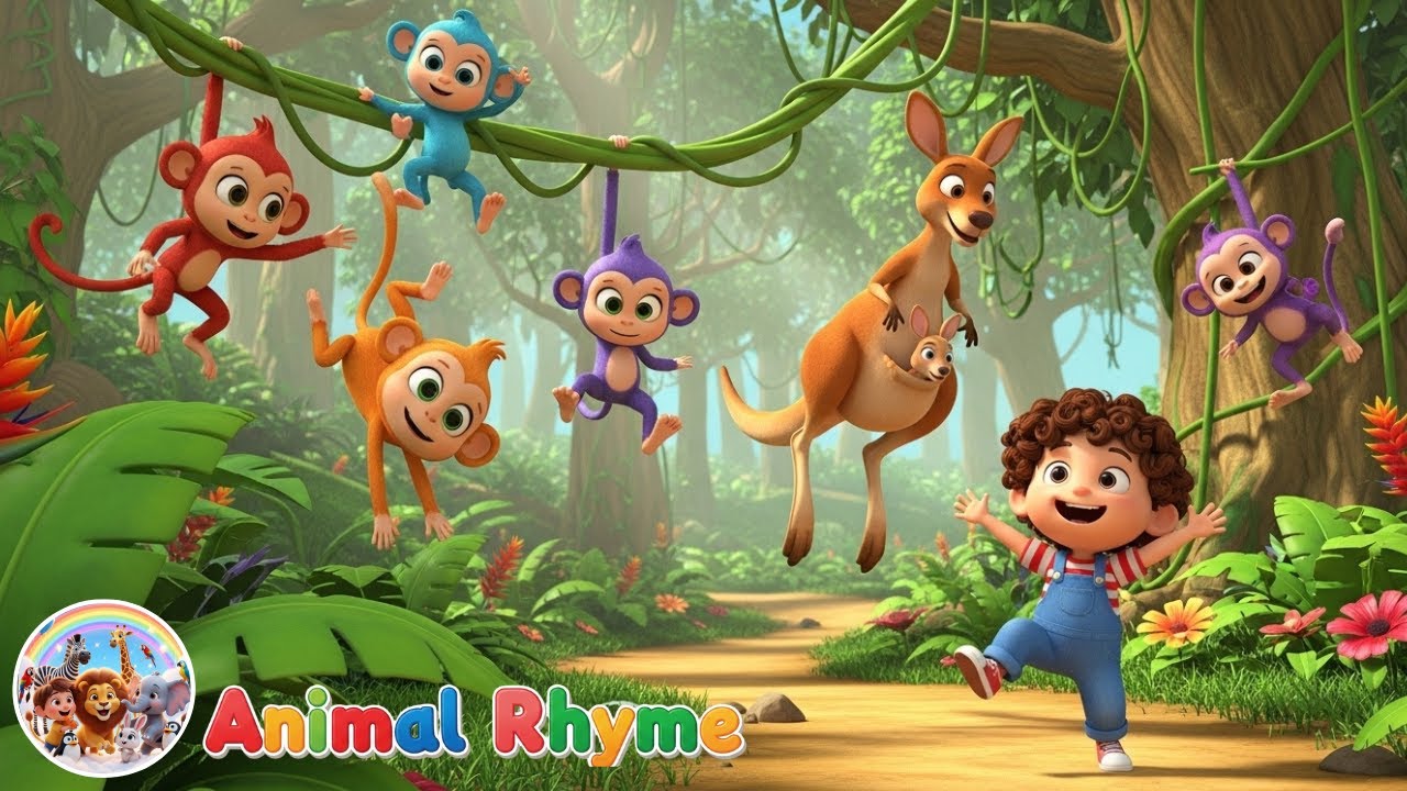 Animal Boogie 🐒🦁 | Fun Action Dance Song for Kids - YouTube