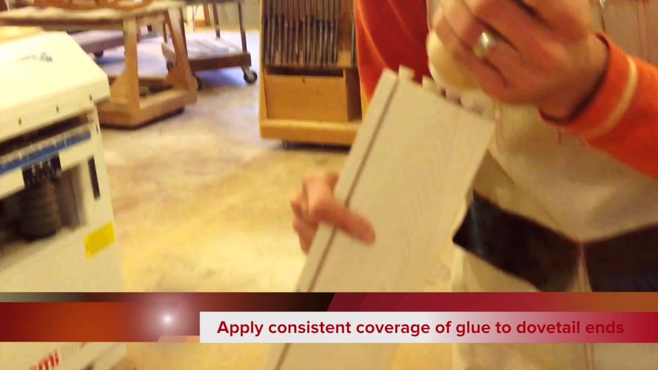 How to put a custom dovetail drawer together YouTube