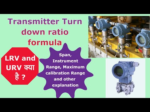 Video: Hvad er turndown-forholdet i tryktransmitteren?
