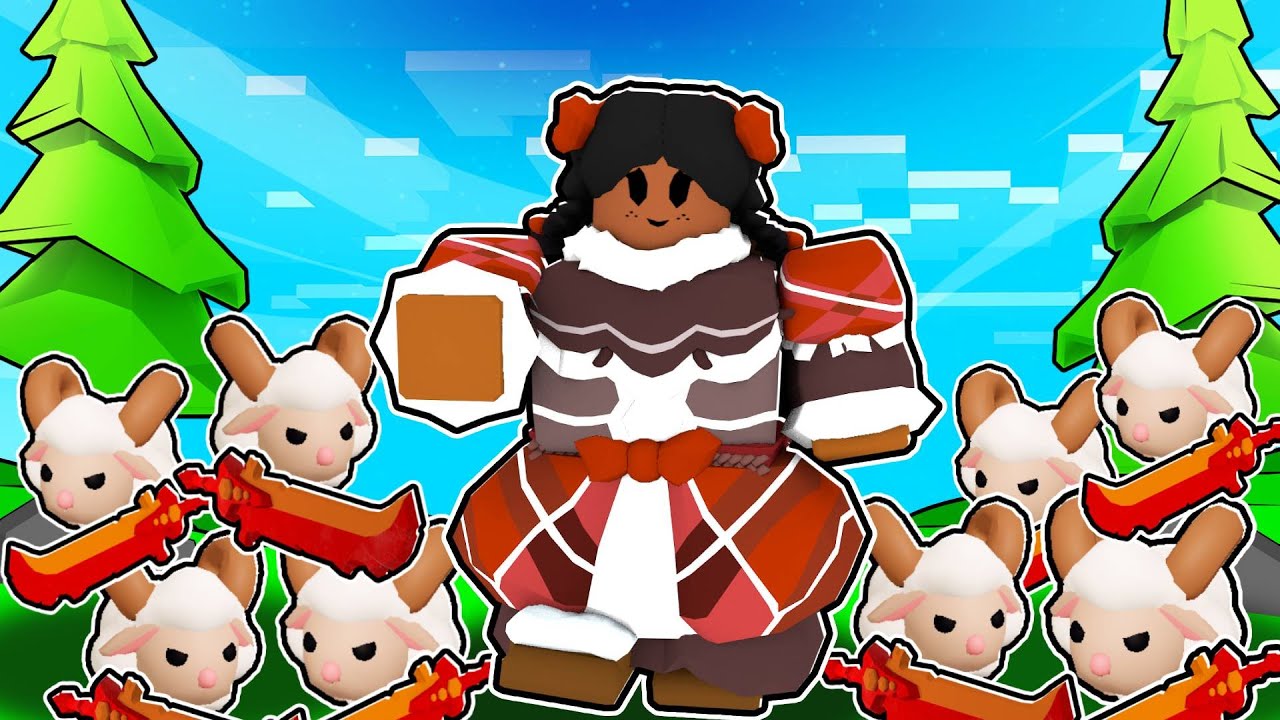 I Created A KILLER SHEEP ARMY In Roblox Bedwars!