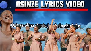 Osinze ( Lydia Jazimine ) - Stream Of Life Choir | Kennedy Secondary School-OFFICIAL LYRICS VIDEO