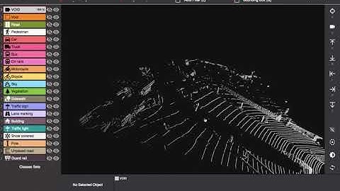 Semantic Segmentation Editor:  Point cloud labeling overview